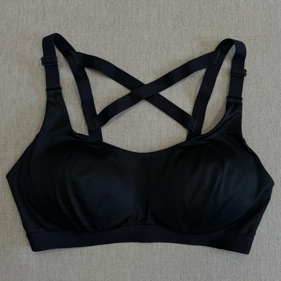 Black Reebok Sports Bra - Picture 1 of 6